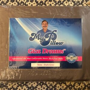 NEW - MyPillow Twin Sheets with Pillowcase